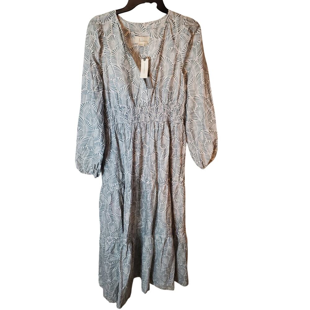 Anthropologie Loverly GreyThe Somerset Maxi Dress: Long-Sleeve Edition, NWT, M - Picture 2 of 7